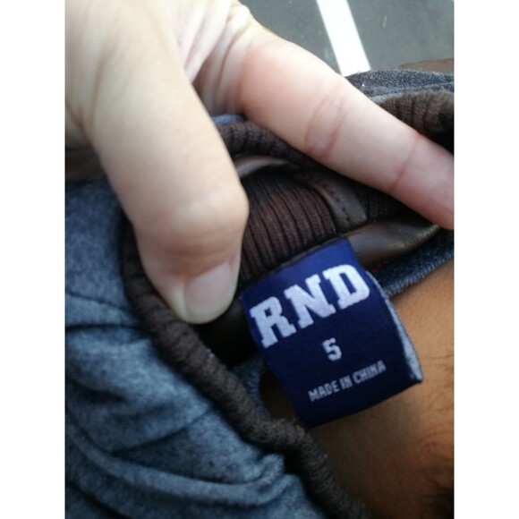 RND Boys' Moto Faux Leather Jacket 5 - Picture 6 of 6